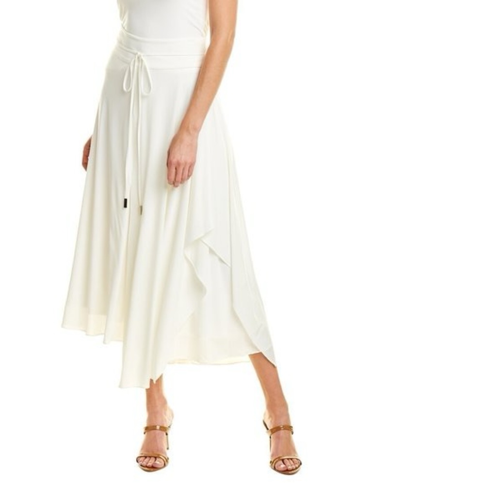 Halston Evie Stretch Jersey Midi Skirt - Picture 4 of 4